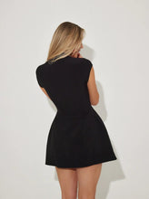 Load image into Gallery viewer, ODD MUSE THE ULTIMATE MUSE CAP SLEEVE MINI DRESS
