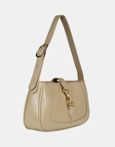 PETA + JAIN CONNOR BAG - BEIGE CRINKLE