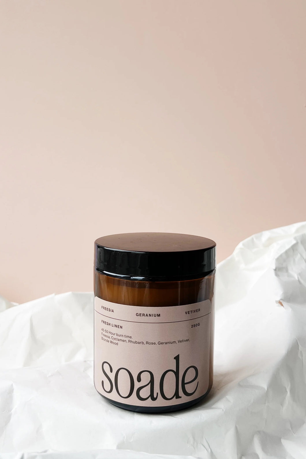 SOADE CANDLE - FRESH LINEN