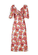 Load image into Gallery viewer, TORANNCE CUT OUT MIDI - FLORAL PRINT
