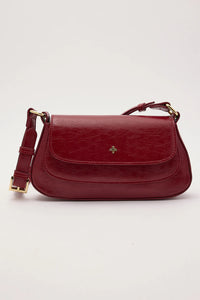 PETA + JAIN NIKKI BAG - CHERRY/GOLD