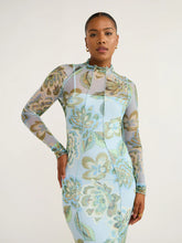 Load image into Gallery viewer, SIGNIFICANT OTHER JEAN DRESS - AZURE TAPESTRY

